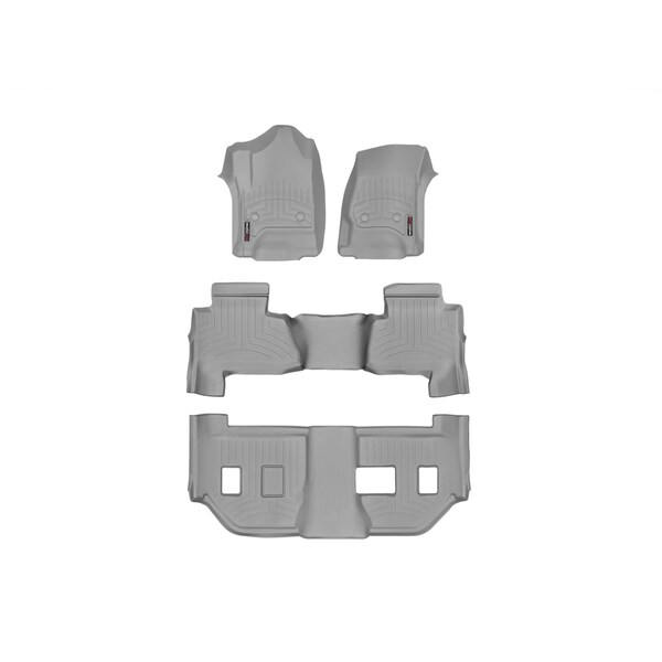 Front, Rear, and Rear Floorliners, 46607-1-8-9